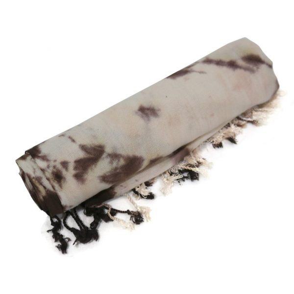 Chocolate-silk-scarf