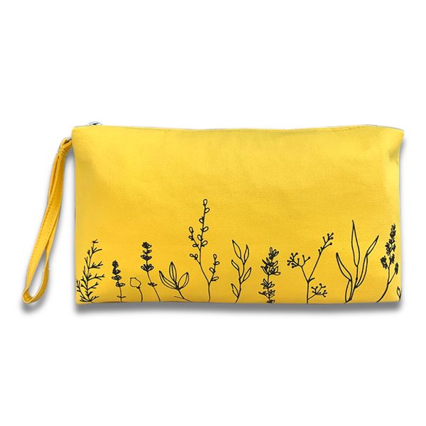 Cosmetic Pouch Yellow