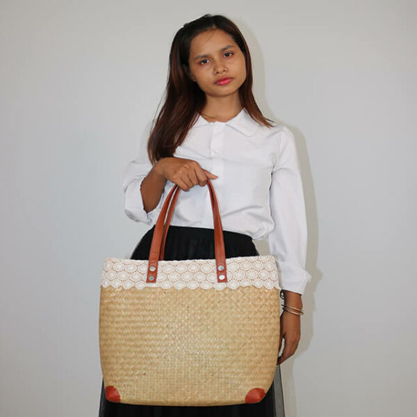 Our Beloved-Office bag with Seagrass - Image 2