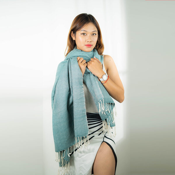 Our Beloved- Khmer Cotton Scarf - Image 2