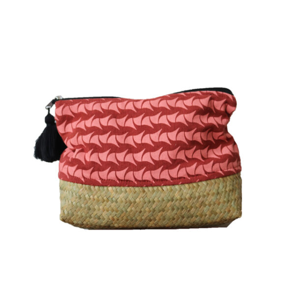 Our-Beloved Seagrass Cosmetic Pouch