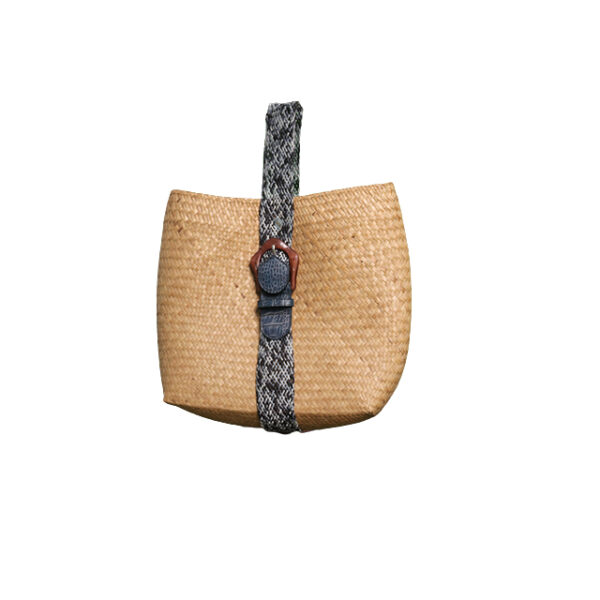 Natural Seagrass Storage Bag for Lady