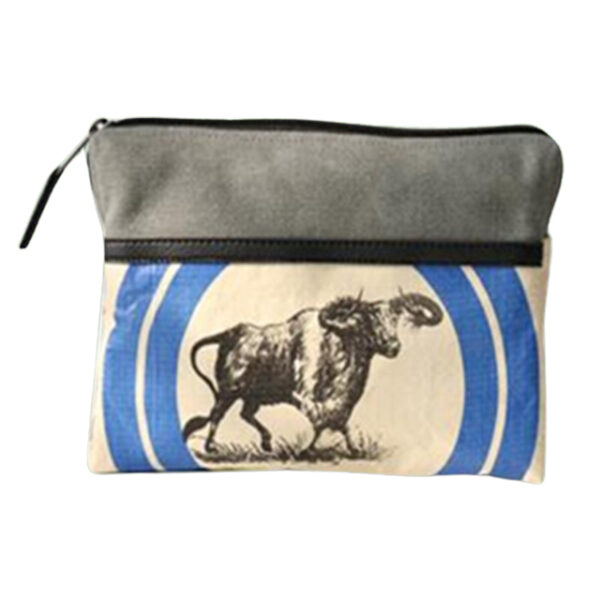 Recycle cement Cosmetic bag