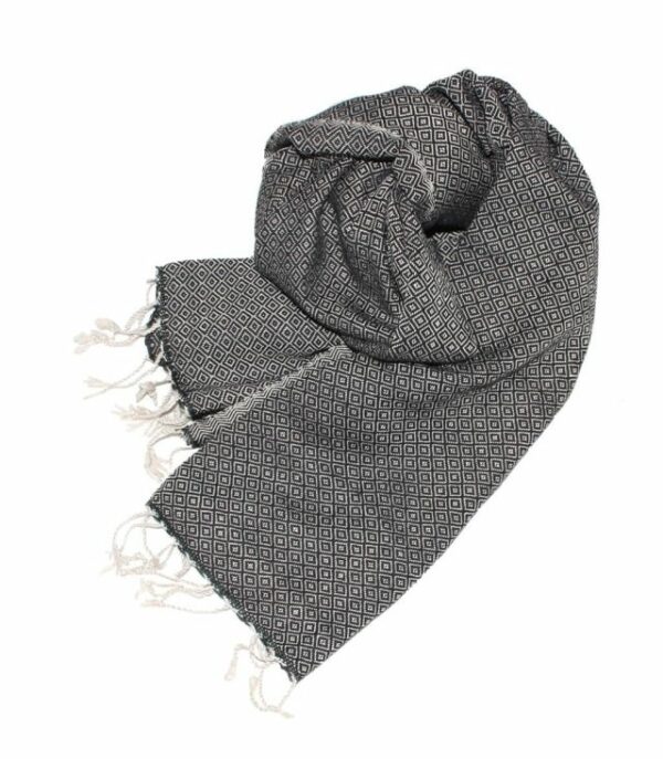 Our Beloved-Cotton Diamond Scarf - Image 2