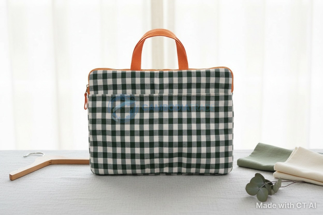 Heritage kroma Check Laptop Sleeve & Carry Case - Image 4