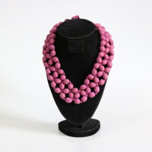 Silk Necklace Light Pink