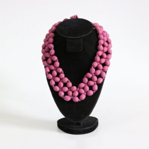 Silk Necklace Light Pink