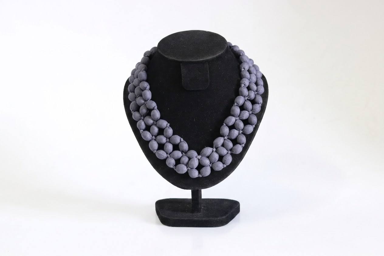 Silk bead Necklace Bandle - Image 5