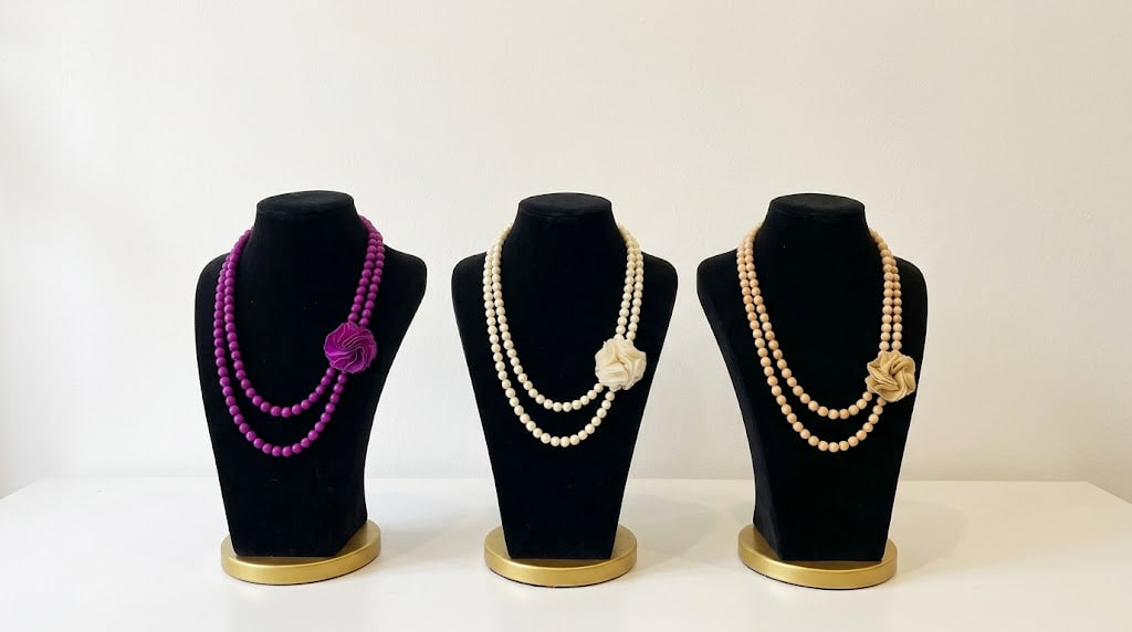 Silk Necklace Bandle